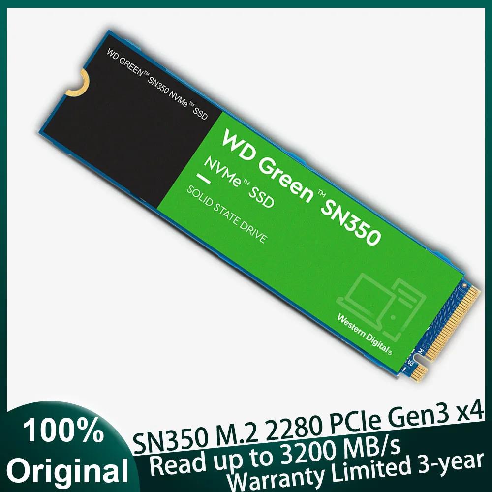   WD SSD PCIe Gen3 x4 NVMe v1.3 M.2 2280, 250GB, 500GB, 1TB, 2TB  SSD, PC ƮϿ ָ Ʈ ̺, SN350